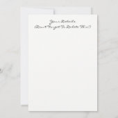 GERMAN SHEPHERD DOG KAART (Achterkant)