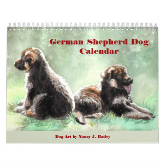 German Shepherd Dog Kalendar Kalender