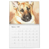 German Shepherd Dog Kalendar Kalender (Feb 2027)