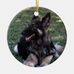 German Shepherd Dog Keramisch Ornament