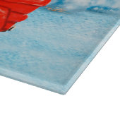 German Shepherd Dog kerstbezorging Truck Snow Snijplank (Hoek)