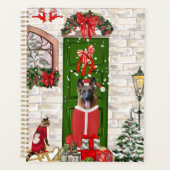German Shepherd Dog Kerstmis Planner (Voorkant)