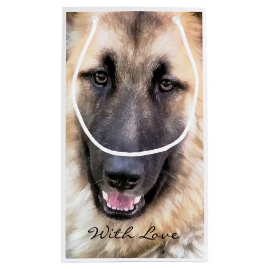 GERMAN SHEPHERD DOG KLEIN CADEAUZAKJE (Achterkant)