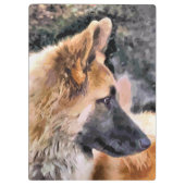 GERMAN SHEPHERD DOG KLEMBORD (Achterkant)