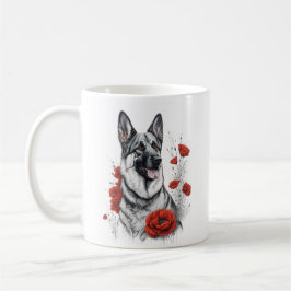 German Shepherd Dog Koffiemok