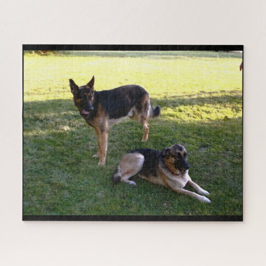 GERMAN SHEPHERD DOG LEGPUZZEL (Horizontaal)