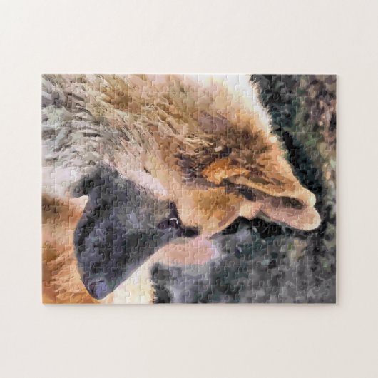 GERMAN SHEPHERD DOG LEGPUZZEL (Horizontaal)