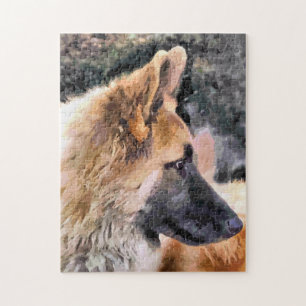GERMAN SHEPHERD DOG LEGPUZZEL