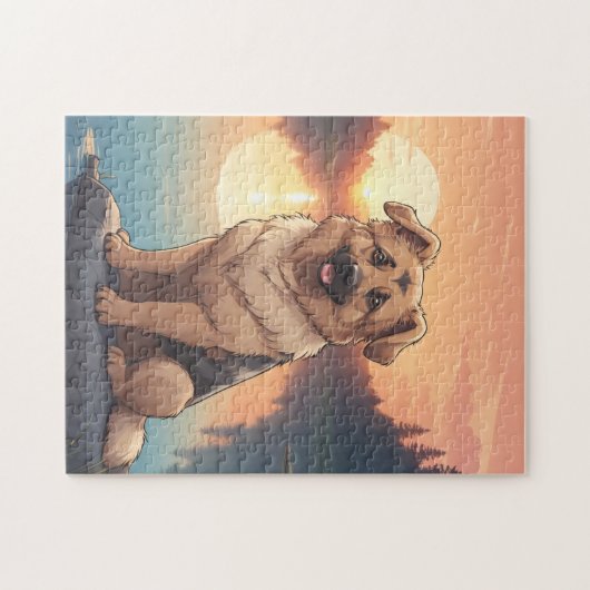 German Shepherd dog Legpuzzel (Horizontaal)