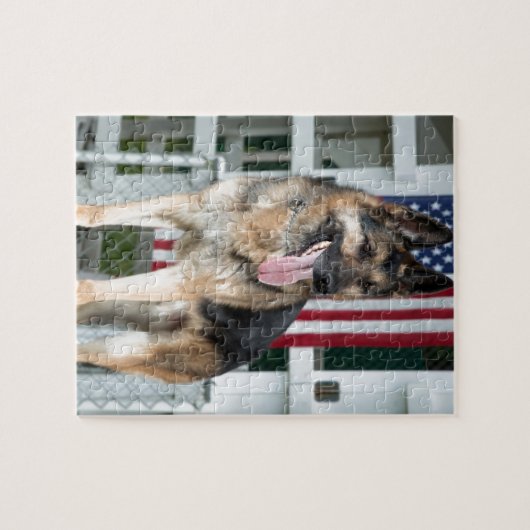 German Shepherd Dog Legpuzzel (Horizontaal)