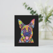 German Shepherd Dog Lovers Bedankkaart (Staand voorkant)