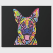 German Shepherd Dog Lovers Cadeaupapier (Vlak)
