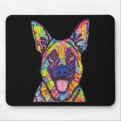 German Shepherd Dog Lovers Muismat (Voorkant)