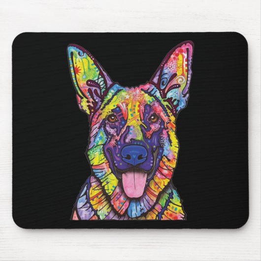 German Shepherd Dog Lovers Muismat (Voorkant)