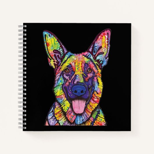 German Shepherd Dog Lovers Notitieboek (Voorkant)