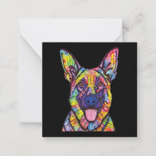 German Shepherd Dog Lovers Notitiekaartje