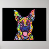German Shepherd Dog Lovers Poster (Voorkant)