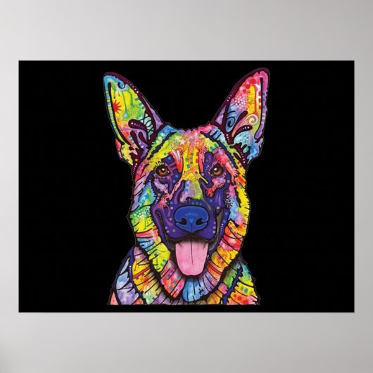 German Shepherd Dog Lovers Poster (Voorkant)