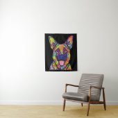 German Shepherd Dog Lovers Wandkleed (In situ)