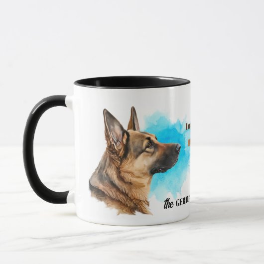 German Shepherd Dog Loyal Friend Mok (Links)