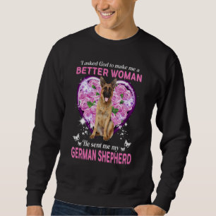 German Shepherd Dog Mam Owner Happy Moederdag Trui