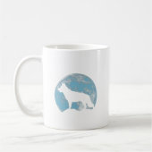 German Shepherd Dog Moon Koffiemok (Links)