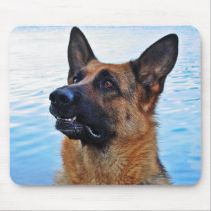 German Shepherd - Dog mouspad Muismat