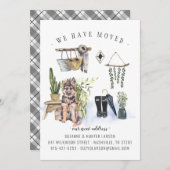 German Shepherd Dog Moving Announcement Aankondiging (Voorkant / Achterkant)