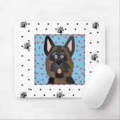 German Shepherd Dog Muismat (Met muis)