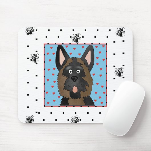 German Shepherd Dog Muismat (Met muis)