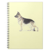 German Shepherd Dog Notitieboek (Voorkant)