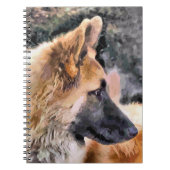 GERMAN SHEPHERD DOG NOTITIEBOEK (Voorkant)