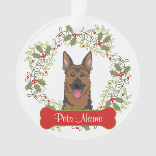 German Shepherd Dog Ornament