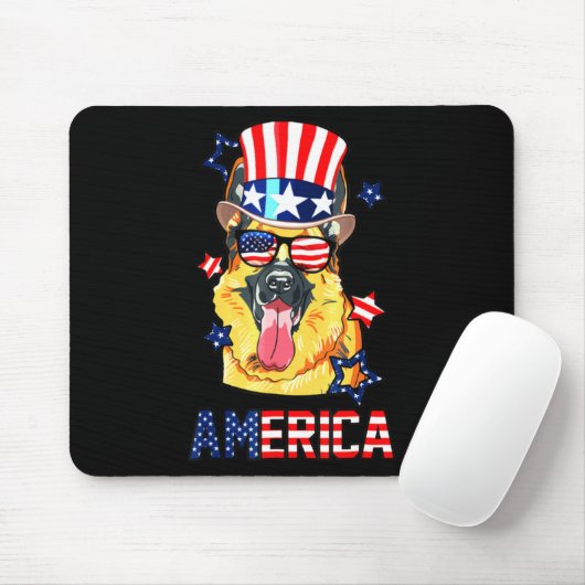 German Shepherd Dog Owner 4 e juli Muismat (Met muis)