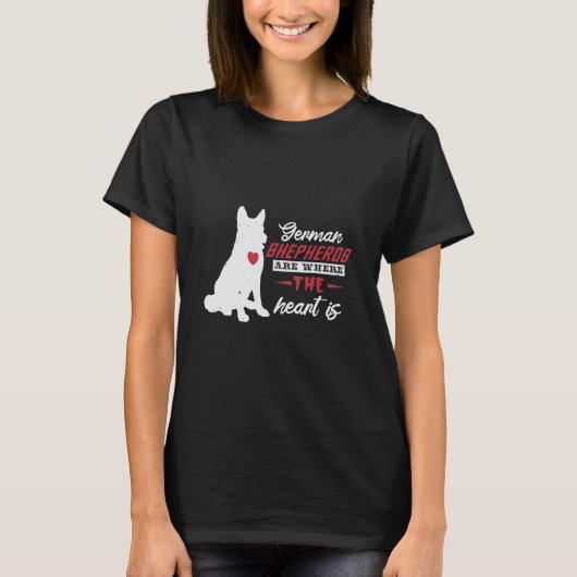 german shepherd dog owner gift t-shirt (Voorkant)