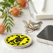 German Shepherd Dog Owner Sleutelhanger (Zijkant)