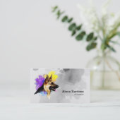 German Shepherd Dog Pain Visitekaartje (Staand voorkant)