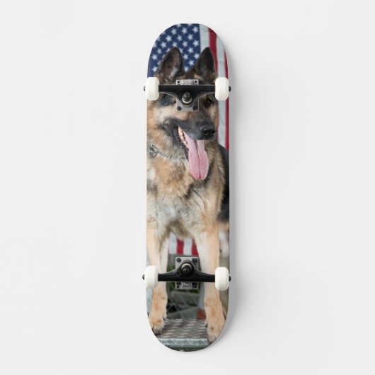 German Shepherd Dog Persoonlijk Skateboard (Voorkant)