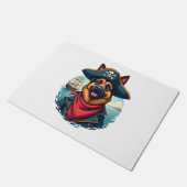 German Shepherd Dog Pirate Copy Deurmat (Schuin)
