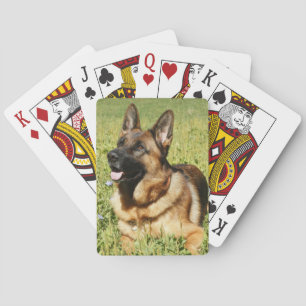 German Shepherd Dog Pokerkaarten
