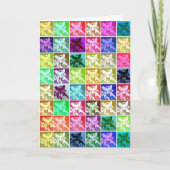 German Shepherd Dog Pop Art All Of Us Verjaardag Kaart (Voorkant)