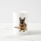 German Shepherd Dog Porselein Kop (Voorkant)