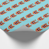 German Shepherd Dog Portrait Cadeaupapier (Hoek)