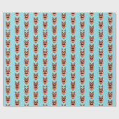 German Shepherd Dog Portrait Cadeaupapier (Vlak)
