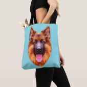 German Shepherd Dog Portrait Tote Bag (Dichtbij)