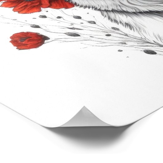 German Shepherd Dog Poster (Hoek)