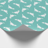 German Shepherd Dog Puppy Cadeaupapier (Hoek)