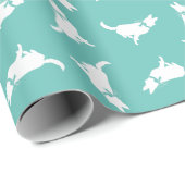 German Shepherd Dog Puppy Cadeaupapier (Rol Hoek)