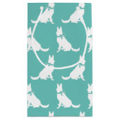 German Shepherd Dog Puppy Klein Cadeauzakje (Achterkant)