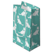 German Shepherd Dog Puppy Klein Cadeauzakje (Voorkant Gekanteld)